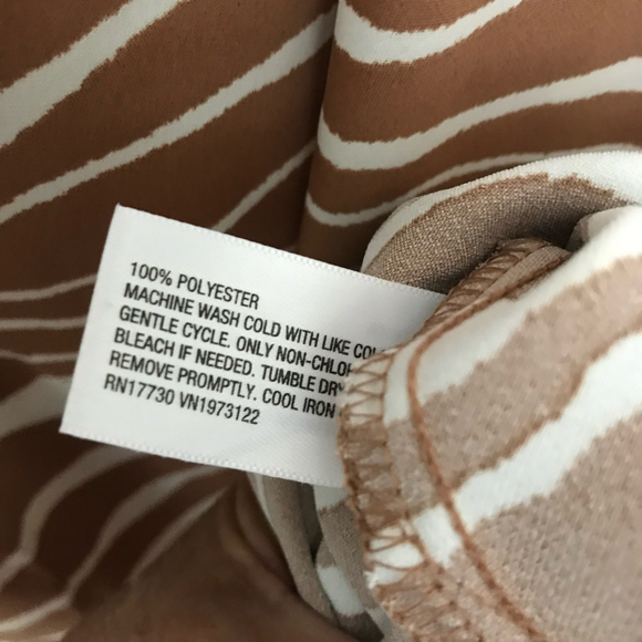 A New Day Zebra Stripe Polyester Slip Dress XXL NWT - Picture 5 of 5